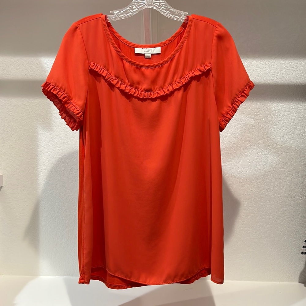 Loft Mixed Media Top